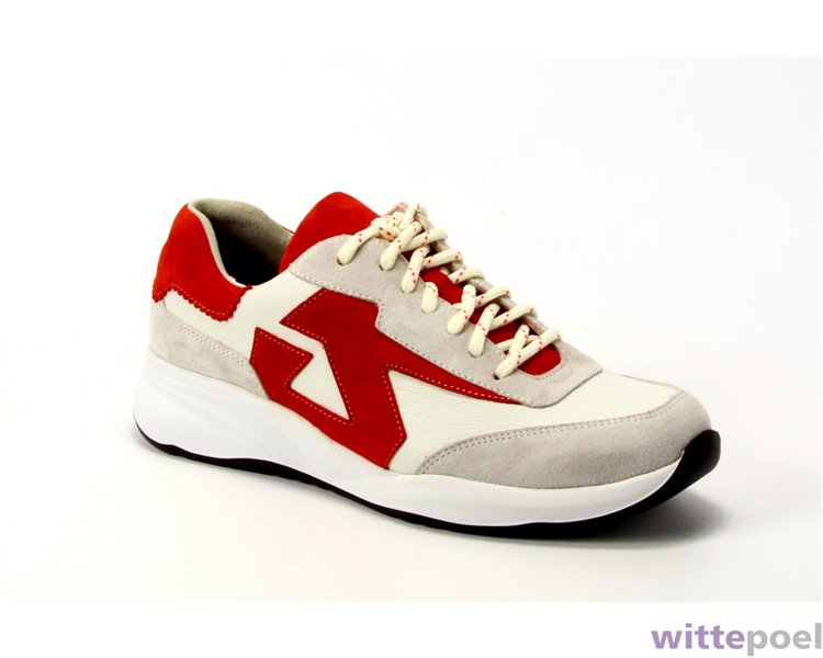 Durea sneaker 6305 1648 wit - zijkant rechts - bij Wittepoel Durea sneaker 6305 1648 wit - zijkant rechts - bij Wittepoel