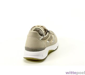 Gabor sneaker 66.896.31 beige - achterkant rechts - bij Wittepoel