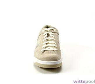 Durea sneaker 6299 1523 beige - voorkant - bij Wittepoel