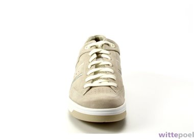 Durea sneaker 6299 1523 beige - voorkant - bij Wittepoel