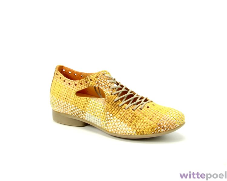 Think veterschoen Gaud 2 9010 beige - zijkant rechts - bij Wittepoel Think veterschoen Gaud 2 9010 beige - zijkant rechts - bij Wittepoel