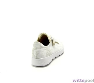 Think veterschoen Comoda 1000 wit - achterkant rechts - bij Wittepoel