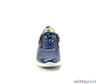 Waldlaufer veterschoen Kalea 155 206 blauw - voorkant - bij Wittepoel