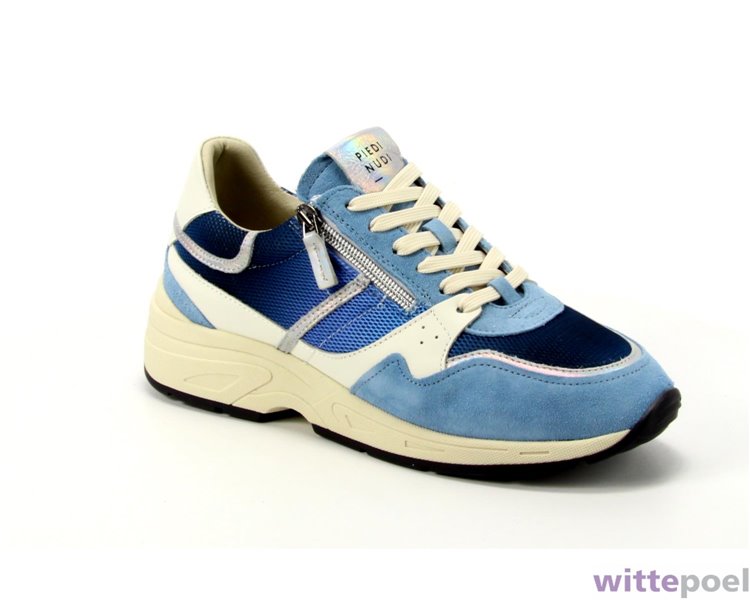 Piedi Nudi sneaker Kara 04.05 blauw - zijkant rechts - bij Wittepoel Piedi Nudi sneaker Kara 04.05 blauw - zijkant rechts - bij Wittepoel