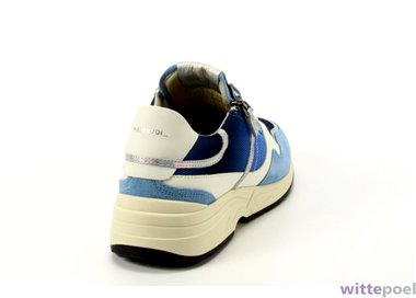 Piedi Nudi sneaker Kara 04.05 blauw - achterkant rechts - bij Wittepoel