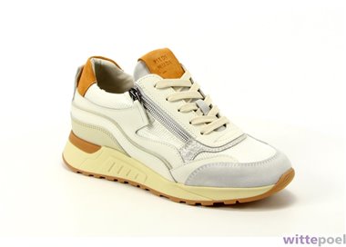 Piedi Nudi sneaker Lore 22.01 wit - zijkant rechts - bij Wittepoel