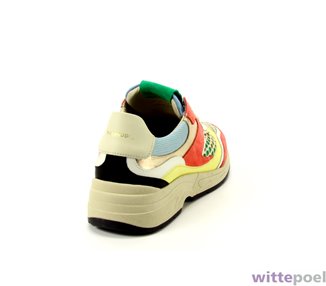 Piedi Nudi sneaker Talla 04.04 multicolor - achterkant rechts - bij Wittepoel