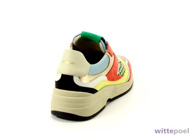 Piedi Nudi sneaker Talla 04.04 multicolor - achterkant rechts - bij Wittepoel