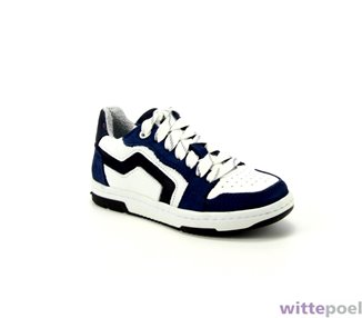 Trackstyle sneaker Antoine Amso 528 blauw - zijkant rechts - bij Wittepoel