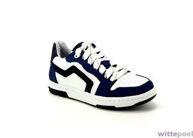 Trackstyle sneaker Antoine Amso 528 blauw - zijkant rechts - bij Wittepoel