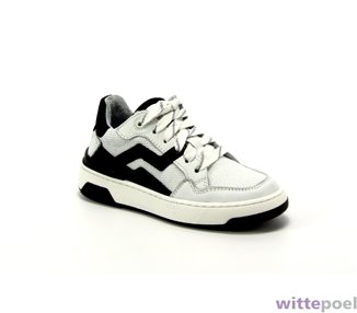 Trackstyle sneaker Chris Chef 500 wit - zijkant rechts - bij Wittepoel