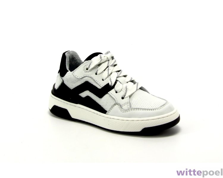 Trackstyle sneaker Chris Chef 500 wit - zijkant rechts - bij Wittepoel