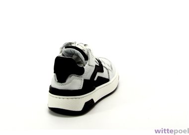 Trackstyle sneaker Chris Chef 500 wit - achterkant rechts - bij Wittepoel