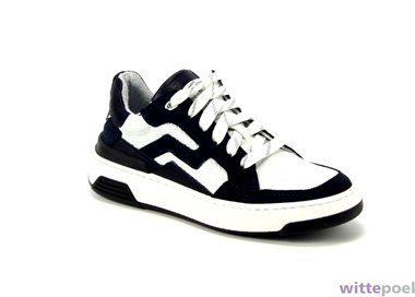 Trackstyle sneaker Chris Chef 520 blauw - zijkant rechts - bij Wittepoel