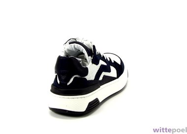 Trackstyle sneaker Chris Chef 520 blauw - achterkant rechts - bij Wittepoel