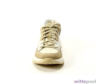 Twins sneaker Pia Palmo 103 beige - voorkant - bij Wittepoel