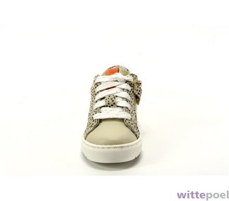Twins sneaker Cleo Cheer 501 beige - voorkant - bij Wittepoel