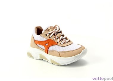 Twins sneaker Stella swing 172 roze - zijkant rechts - bij Wittepoel