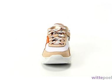 Twins sneaker Stella swing 172 roze - voorkant - bij Wittepoel