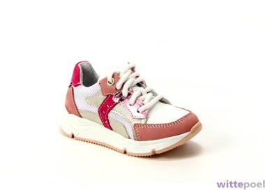 Twins sneaker Vive Venus 171 roze - zijkant rechts - bij Wittepoel