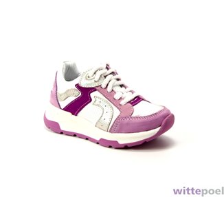 Twins sneaker Guusje Gul 177 paars - zijkant rechts - bij Wittepoel