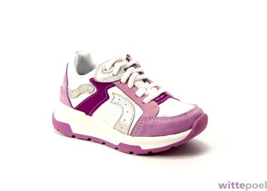 Twins sneaker Guusje Gul 177 paars - zijkant rechts - bij Wittepoel