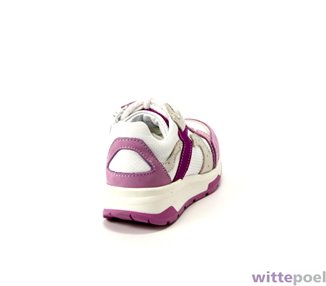 Twins sneaker Guusje Gul 177 paars - achterkant rechts - bij Wittepoel