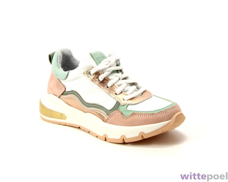 Twins sneaker Suus Splin 196 roze - zijkant rechts - bij Wittepoel Twins sneaker Suus Splin 196 roze - zijkant rechts - bij Wittepoel