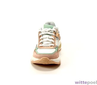 Twins sneaker Suus Splin 196 roze - voorkant - bij Wittepoel