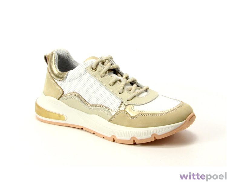 Twins sneaker Suus Splin 206 beige - zijkant rechts - bij Wittepoel Twins sneaker Suus Splin 206 beige - zijkant rechts - bij Wittepoel