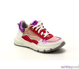 Twins sneaker Suus Splin 575 roze - zijkant rechts - bij Wittepoel
