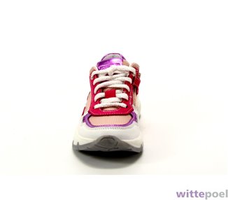 Twins sneaker Suus Splin 575 roze - voorkant - bij Wittepoel