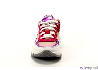 Twins sneaker Suus Splin 575 roze - voorkant - bij Wittepoel