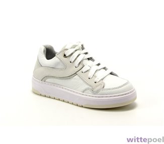 Twins sneaker Margot Mario 500 wit - zijkant rechts - bij Wittepoel