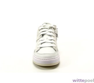 Twins sneaker Margot Mario 500 wit - voorkant - bij Wittepoel