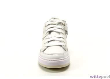 Twins sneaker Margot Mario 500 wit - voorkant - bij Wittepoel