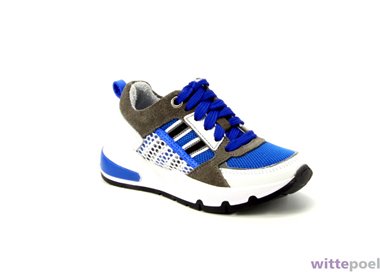 Trackstyle sneaker Sef Splin 523 blauw - zijkant rechts - bij Wittepoel