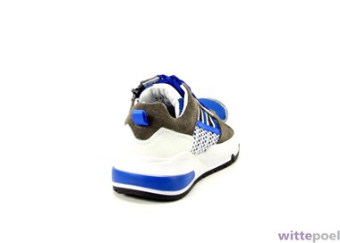Trackstyle sneaker Sef Splin 523 blauw - achterkant rechts - bij Wittepoel