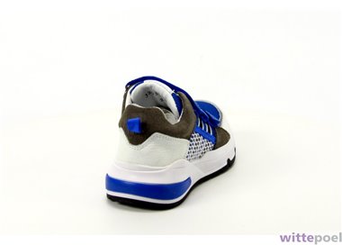 Trackstyle sneaker Stijn Splin 523 blauw - achterkant rechts - bij Wittepoel