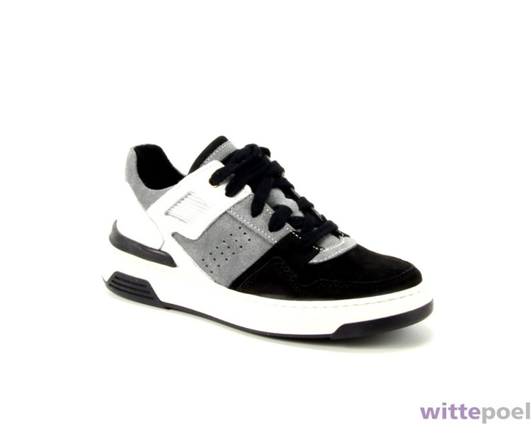 Trackstyle sneaker Bob Bond 589 zwart - zijkant rechts - bij Wittepoel Trackstyle sneaker Bob Bond 589 zwart - zijkant rechts - bij Wittepoel