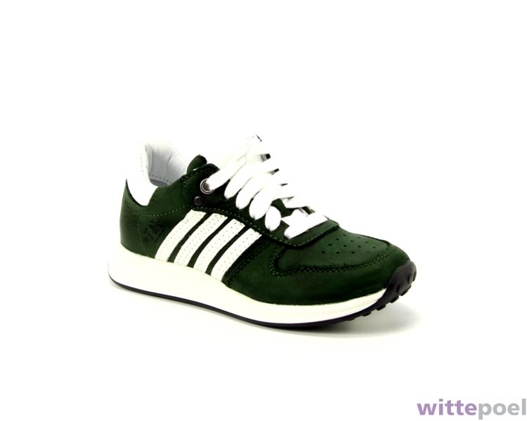 Trackstyle sneaker Raisa Retro 168 groen - zijkant rechts - bij Wittepoel Trackstyle sneaker Raisa Retro 168 groen - zijkant rechts - bij Wittepoel