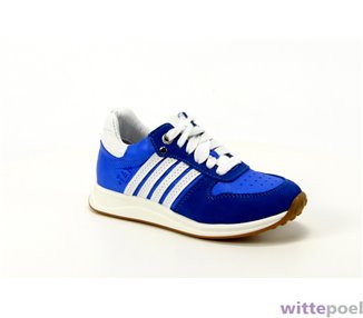 Trackstyle sneaker Raisa Retro 523 blauw - zijkant rechts - bij Wittepoel