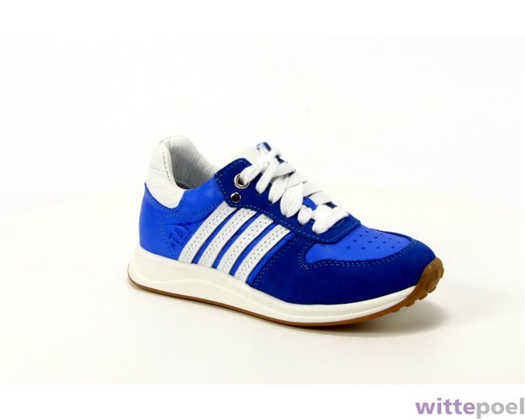 Trackstyle sneaker Raisa Retro 523 blauw - zijkant rechts - bij Wittepoel Trackstyle sneaker Raisa Retro 523 blauw - zijkant rechts - bij Wittepoel