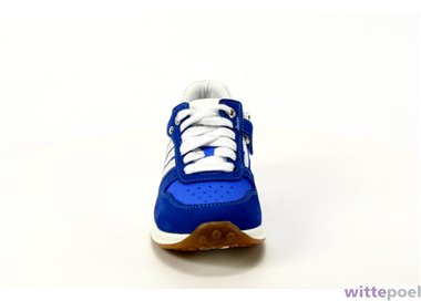 Trackstyle sneaker Raisa Retro 523 blauw - voorkant - bij Wittepoel