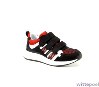 Trackstyle sneaker Emil Esco 541 rood - zijkant rechts - bij Wittepoel