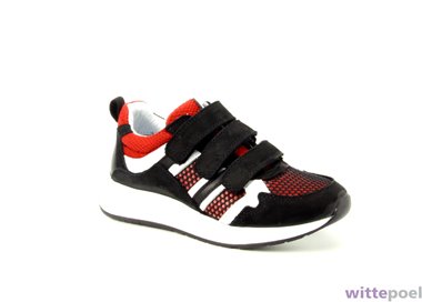 Trackstyle sneaker Emil Esco 541 rood - zijkant rechts - bij Wittepoel
