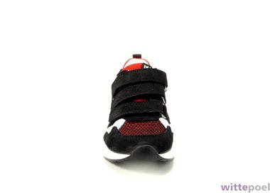 Trackstyle sneaker Emil Esco 541 rood - voorkant - bij Wittepoel