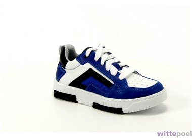 Trackstyle sneaker Huub Hero 123 blauw - zijkant rechts - bij Wittepoel
