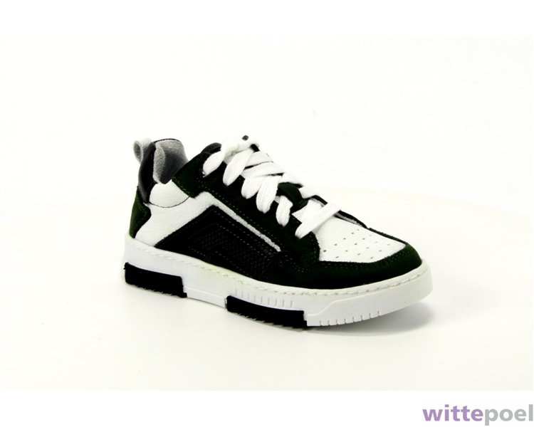 Trackstyle sneaker Huub Hero 168 groen - zijkant rechts - bij Wittepoel Trackstyle sneaker Huub Hero 168 groen - zijkant rechts - bij Wittepoel