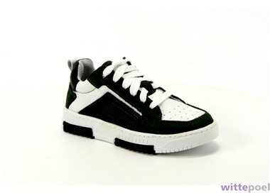 Trackstyle sneaker Huub Hero 168 groen - zijkant rechts - bij Wittepoel